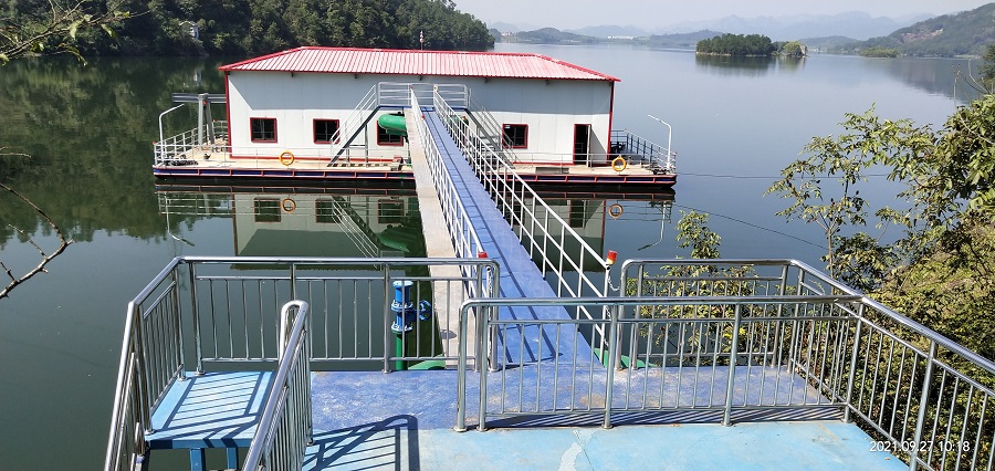 永康取水浮船項目